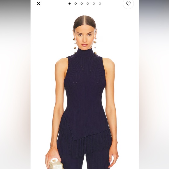 Cult Gaia Doja Top Evening Blue - Picture 5 of 5